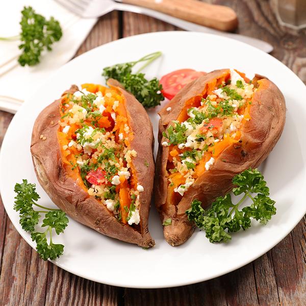 Transcend Glucose Gels Stuffed Sweet Potatoes Treat Low Blood Sugar